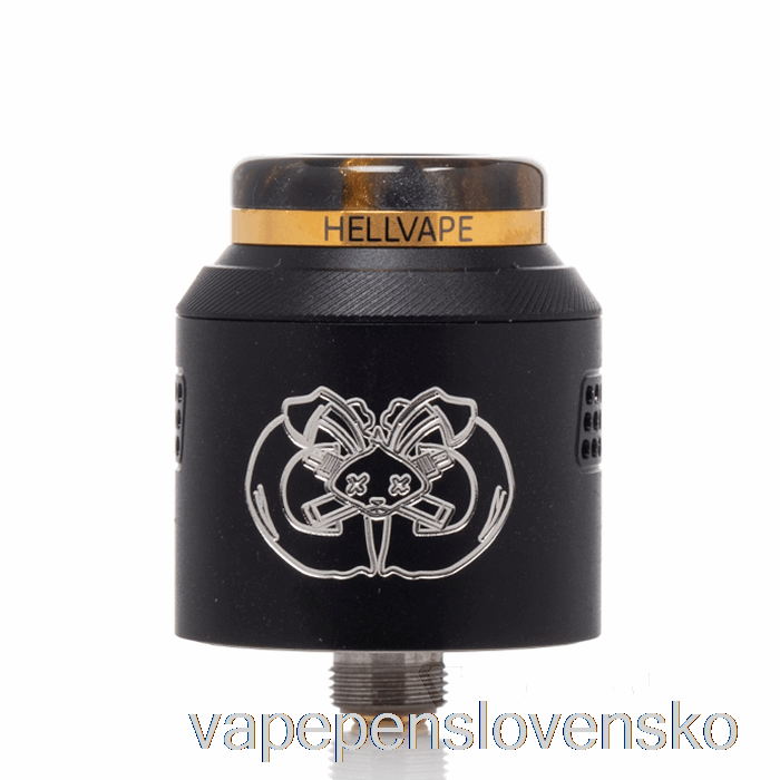 Hellvape Drop Dead 2 24mm Rda Matte Black Vape Shop Bratislava